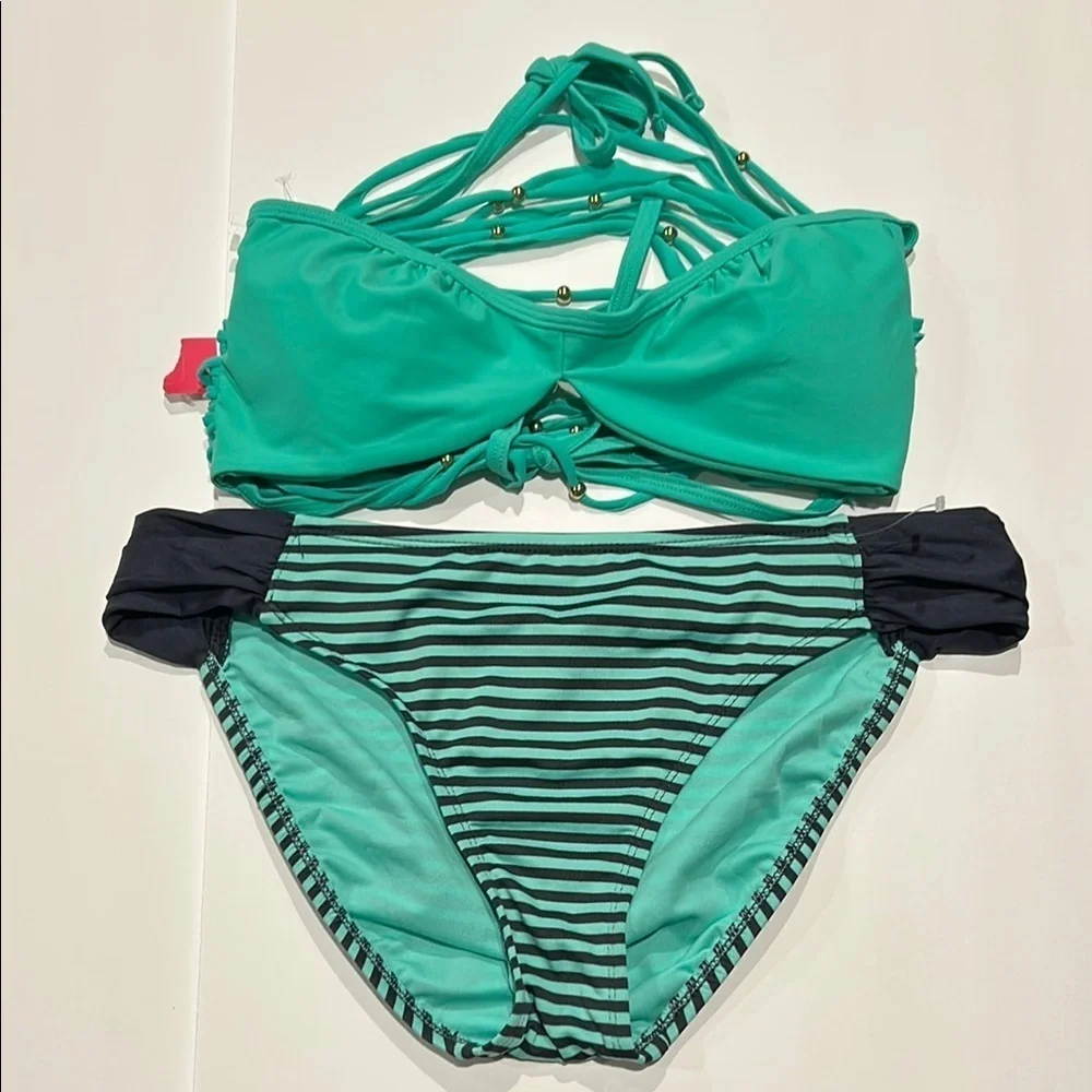Bikini Swim bundle top and bottom size Large XL new